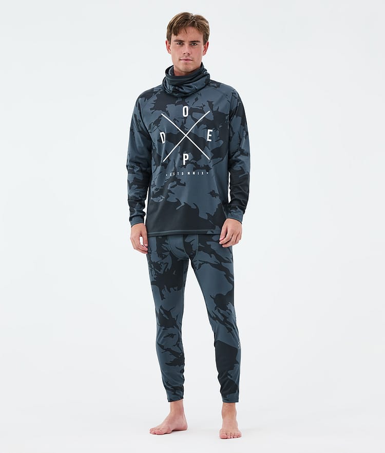 Dope Snuggle Base Layer Top Men 2X-Up Metal Blue Camo, Image 3 of 7
