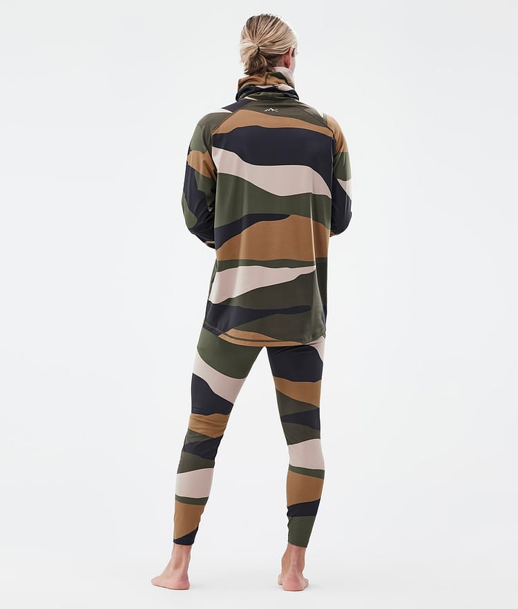 Dope Snuggle Tee-shirt thermique Homme 2X-Up Shards Gold Green, Image 4 of 7