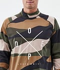 Dope Snuggle Tee-shirt thermique Homme 2X-Up Shards Gold Green, Image 6 sur 7