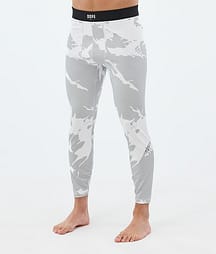 Dope Snuggle Pantaloni Termici Uomo 2X-Up Grey Camo