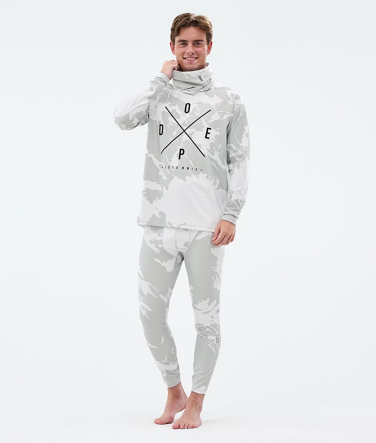 Dope Snuggle Pantalon thermique Homme 2X-Up Grey Camo, Image 3 sur 7
