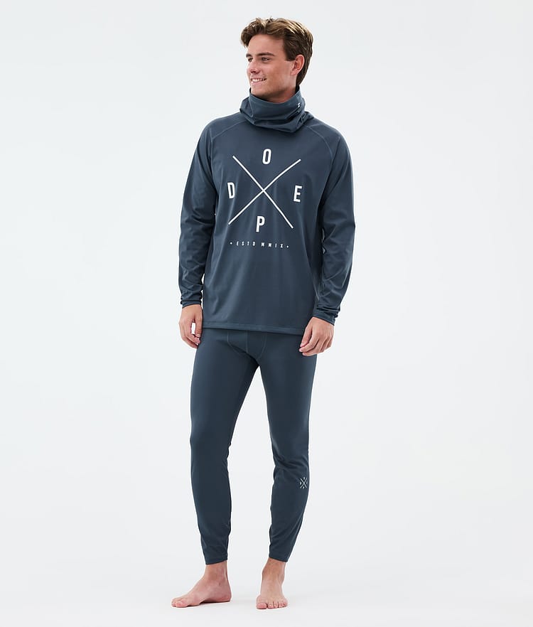 Dope Snuggle Pantalon thermique Homme 2X-Up Metal Blue, Image 3 sur 7
