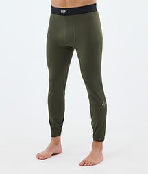 Dope Snuggle Pantaloni Termici Uomo 2X-Up Olive Green