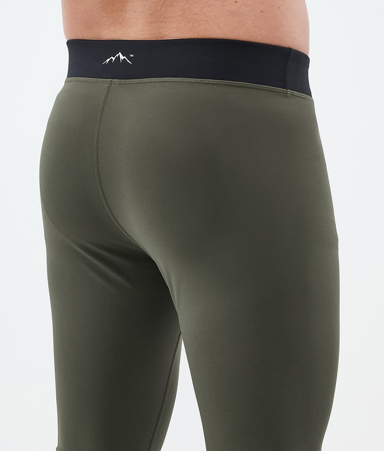 Dope Snuggle Pantalon thermique Homme 2X-Up Olive Green, Image 6 sur 7