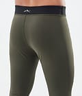 Dope Snuggle Pantalon thermique Homme 2X-Up Olive Green