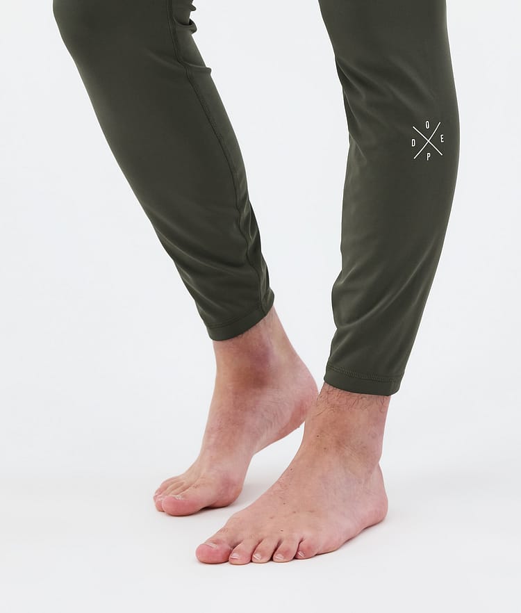Dope Snuggle Pantalon thermique Homme 2X-Up Olive Green, Image 7 sur 7