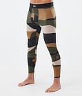 Dope Snuggle Base Layer Pant Men 2X-Up Shards Gold Green, Image 1 of 7