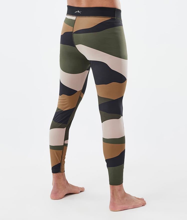 Dope Snuggle Base Layer Pant Men 2X-Up Shards Gold Green, Image 2 of 7
