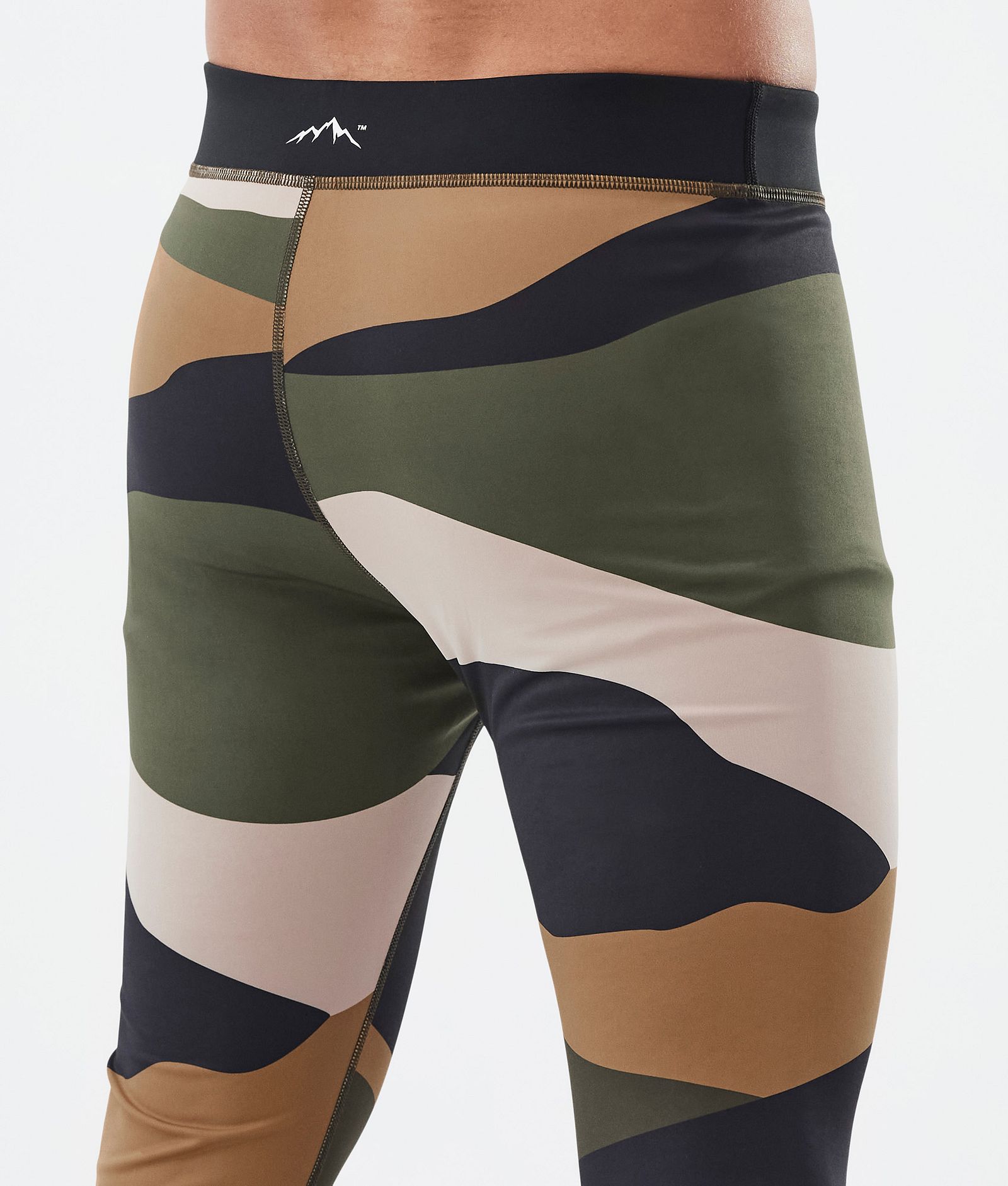Dope Snuggle Baselayer tights Herre 2X-Up Shards Gold Green