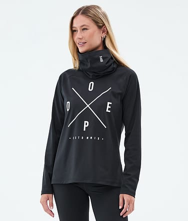 Dope Snuggle W Base Layer Top Women 2X-Up Black