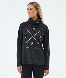 Dope Snuggle W Base Layer Top Women 2X-Up Black