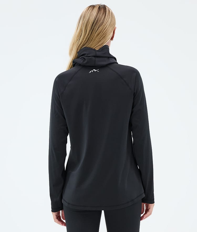 Dope Snuggle W Basislaag Top Dames 2X-Up Black, Image 5 of 7