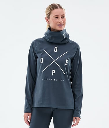 Dope Snuggle W Base Layer Top Women 2X-Up Metal Blue
