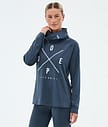 Dope Snuggle W Maglia Termica Donna 2X-Up Metal Blue