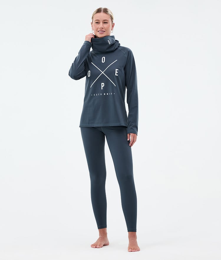 Dope Snuggle W Tee-shirt thermique Femme 2X-Up Metal Blue, Image 3 sur 7