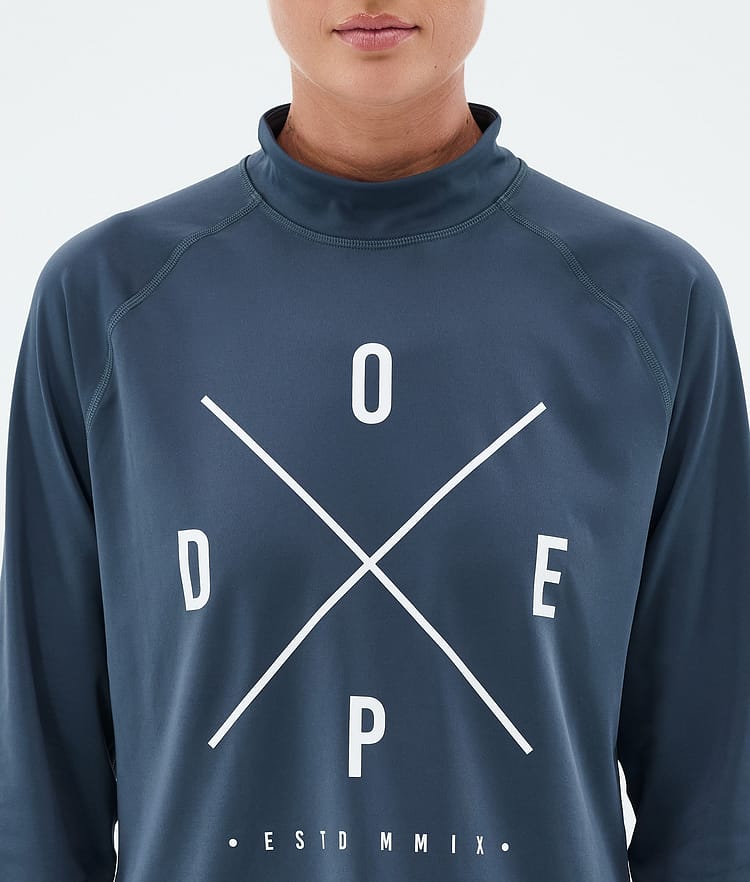 Dope Snuggle W Top Termiczny Kobiety 2X-Up Metal Blue, Image 6 of 7