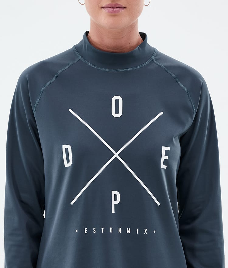 Dope Snuggle W Tee-shirt thermique Femme 2X-Up Metal Blue, Image 6 sur 7
