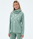 Dope Snuggle W Maglia Termica Donna 2X-Up Faded Green