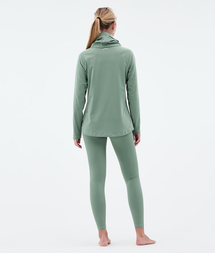 Dope Snuggle W Tee-shirt thermique Femme 2X-Up Faded Green, Image 4 sur 7