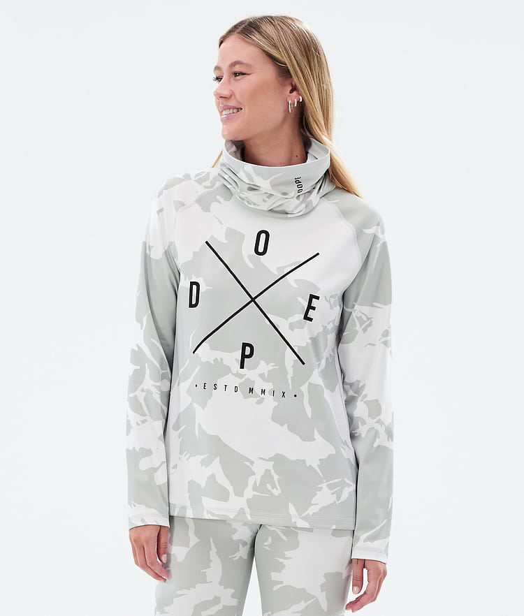 Dope Snuggle W Tee-shirt thermique Femme 2X-Up Grey Camo, Image 1 sur 6
