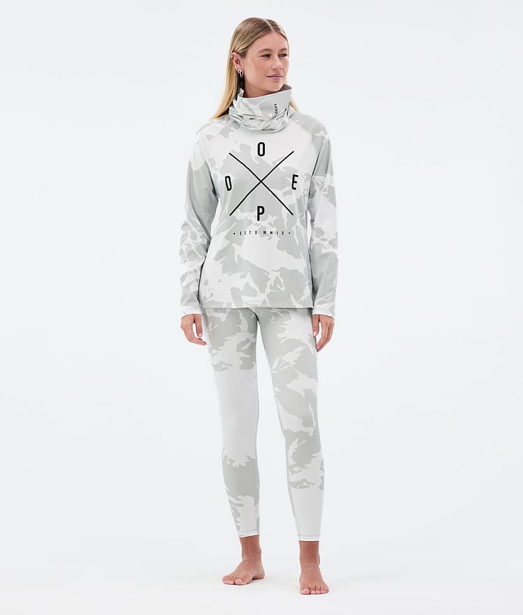 Dope Snuggle W Tee-shirt thermique Femme 2X-Up Grey Camo, Image 2 sur 6