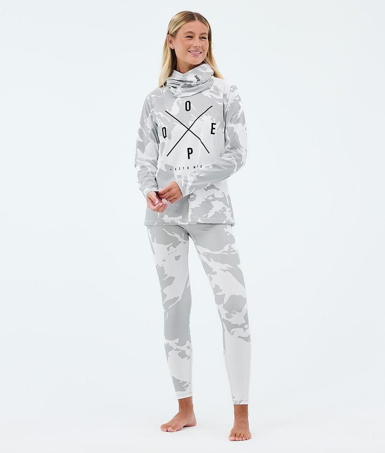 Dope Snuggle W Maglia Termica Donna 2X-Up Grey Camo, Image 3 of 7