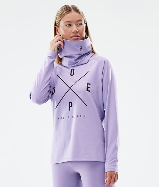 Dope Snuggle W Baselayer top Dame Faded Violet