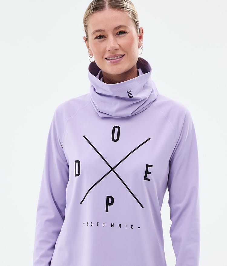 Dope Snuggle W Tee-shirt thermique Femme 2X-Up Faded Violet, Image 2 sur 7