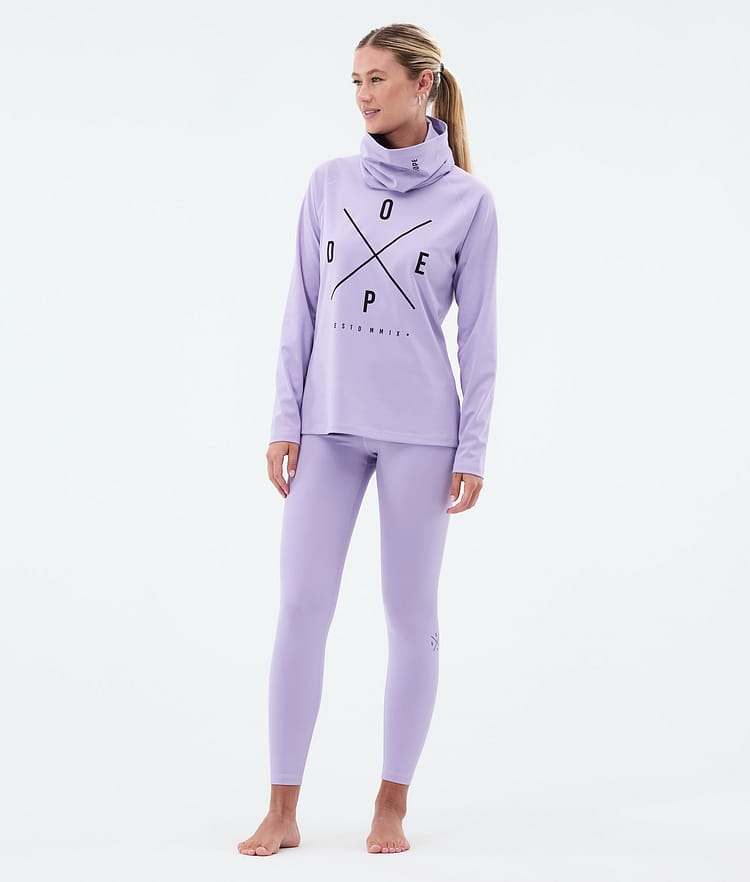 Dope Snuggle W Tee-shirt thermique Femme 2X-Up Faded Violet, Image 3 sur 7
