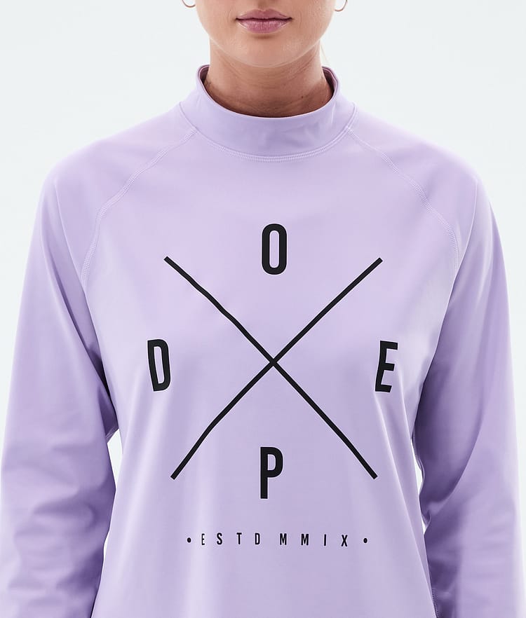 Dope Snuggle W Tee-shirt thermique Femme 2X-Up Faded Violet, Image 6 sur 7