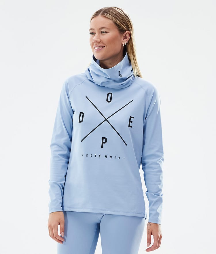 Dope Snuggle W Tee-shirt thermique Femme Light Blue
