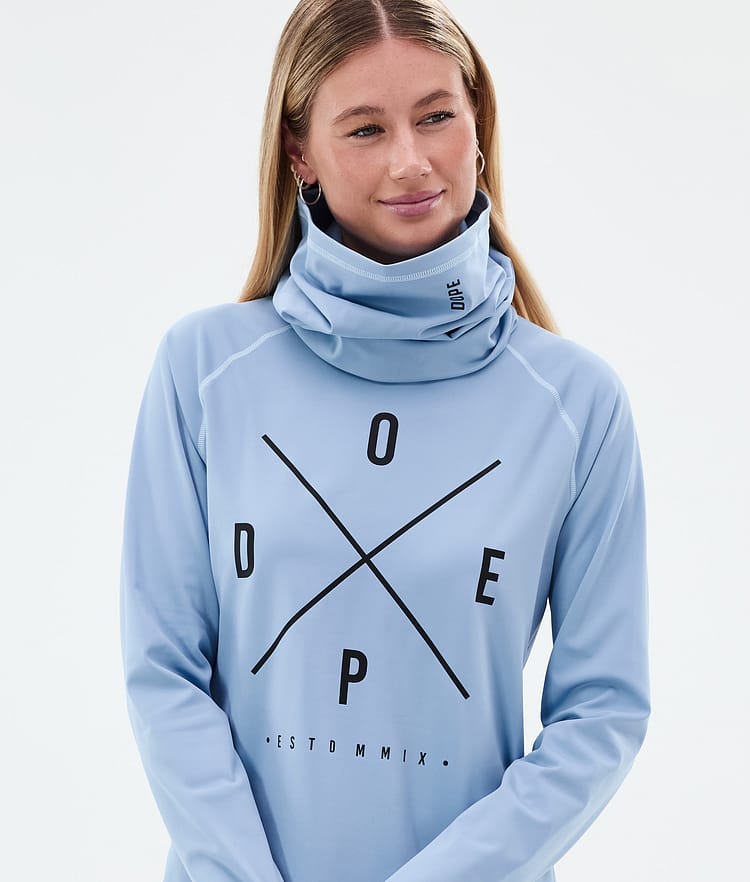 Dope Snuggle W Tee-shirt thermique Femme 2X-Up Light Blue, Image 2 sur 7