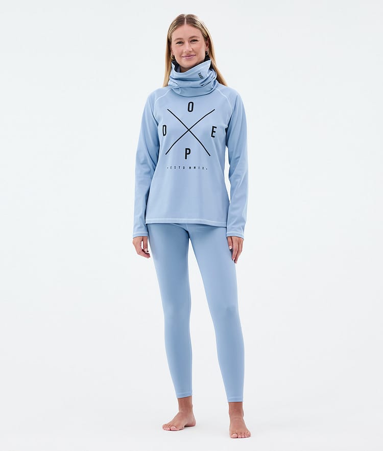 Dope Snuggle W Tee-shirt thermique Femme 2X-Up Light Blue, Image 3 sur 7