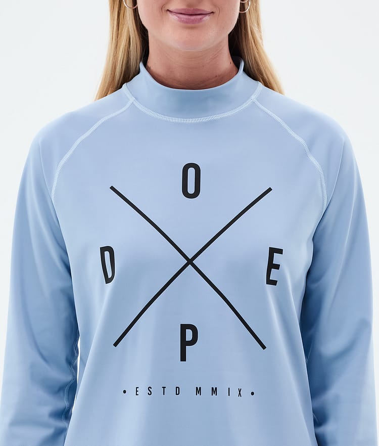 Dope Snuggle W Tee-shirt thermique Femme 2X-Up Light Blue, Image 6 sur 7
