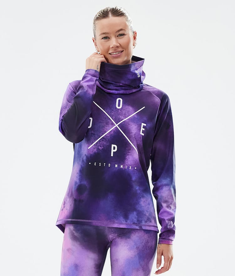 Dope Snuggle W Basislaag Top Dames 2X-Up Dusk, Afbeelding 1 van 7