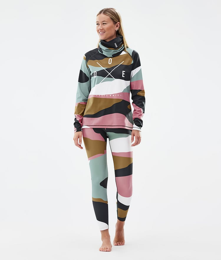 Dope Snuggle W Tee-shirt thermique Femme 2X-Up Shards Gold Muted Pink, Image 3 of 7