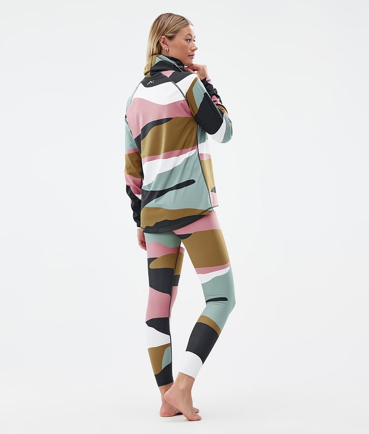 Dope Snuggle W Tee-shirt thermique Femme 2X-Up Shards Gold Muted Pink, Image 4 of 7