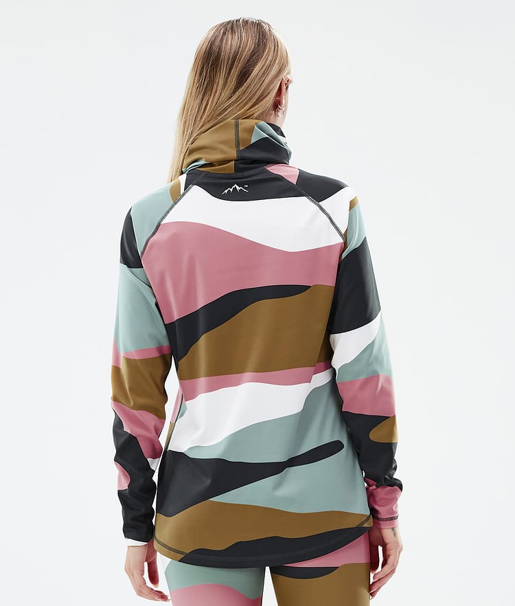 Dope Snuggle W Tee-shirt thermique Femme 2X-Up Shards Gold Muted Pink, Image 5 of 7