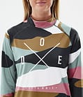 Dope Snuggle W Tee-shirt thermique Femme 2X-Up Shards Gold Muted Pink, Image 6 sur 7