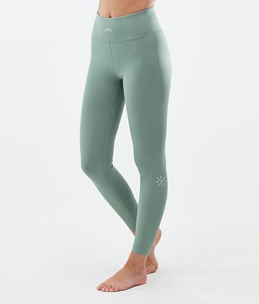 Dope Snuggle W Base Layer Pant Women 2X-Up Faded Green