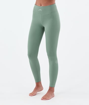 Dope Snuggle W Base Layer Pant Women 2X-Up Faded Green