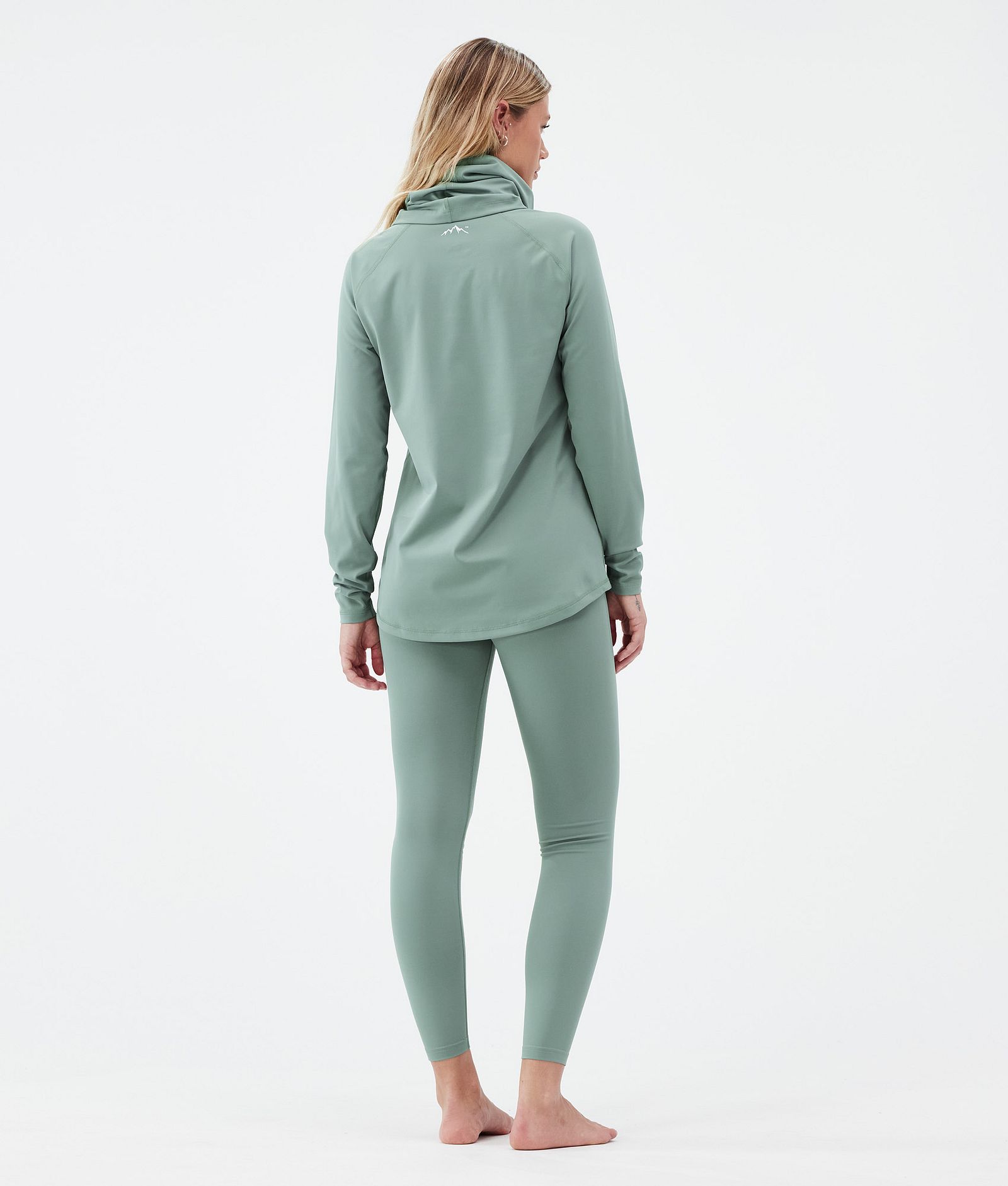 Dope Snuggle W Baselayer tights Dame 2X-Up Faded Green