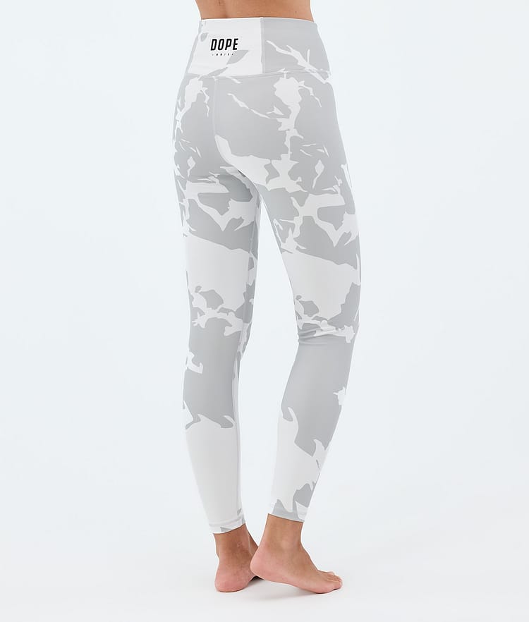 Dope Snuggle W Basislaag Broek Dames 2X-Up Grey Camo, Image 2 of 7