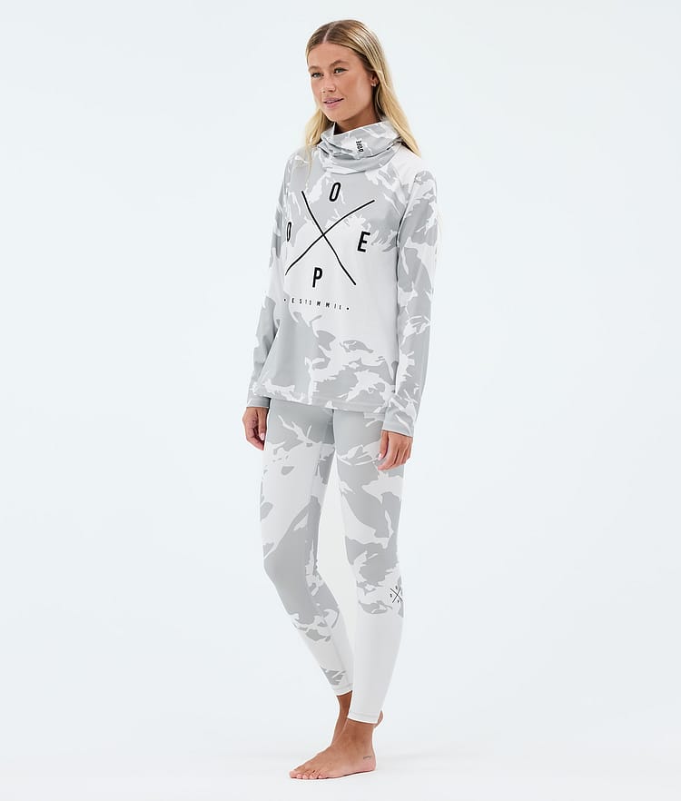 Dope Snuggle W Basislaag Broek Dames 2X-Up Grey Camo, Image 3 of 7