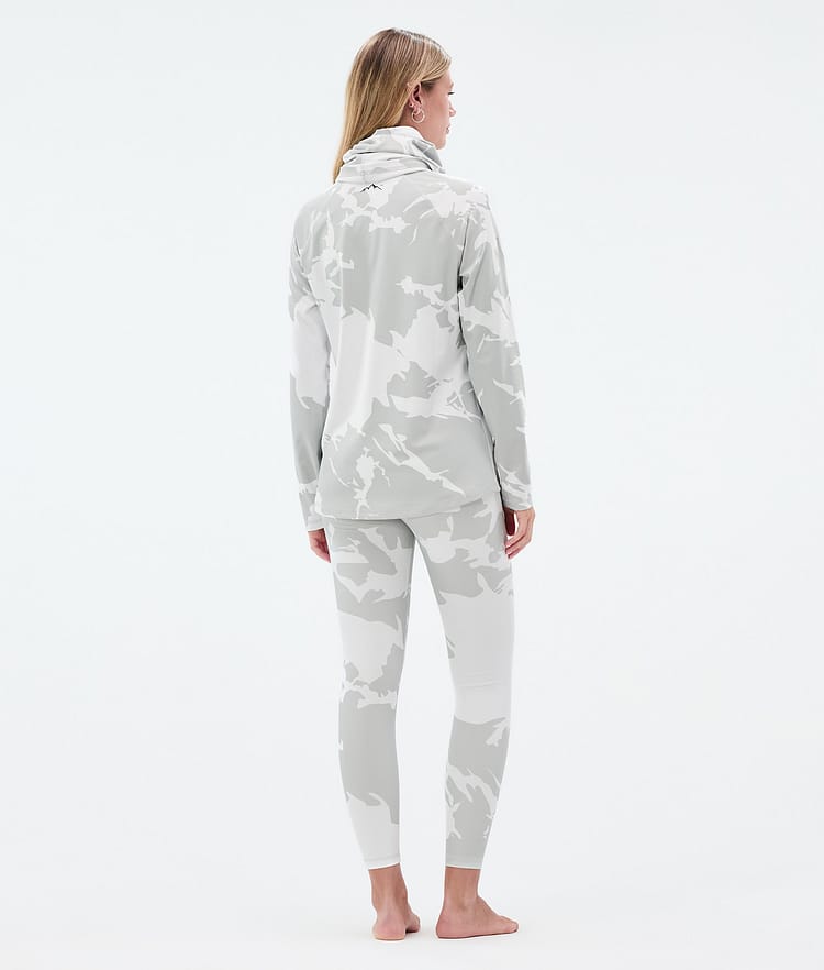 Dope Snuggle W Pantalon thermique Femme 2X-Up Grey Camo, Image 4 sur 7