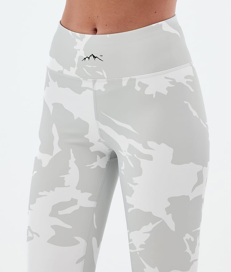 Dope Snuggle W Pantalon thermique Femme 2X-Up Grey Camo, Image 5 sur 7