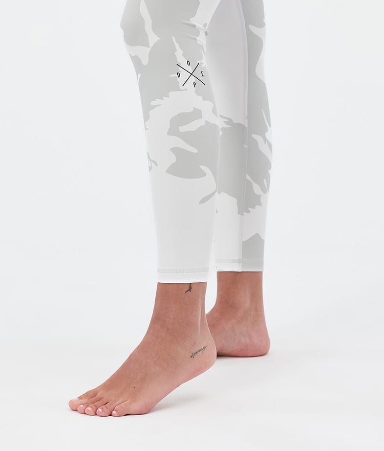 Dope Snuggle W Pantalon thermique Femme 2X-Up Grey Camo, Image 7 sur 7