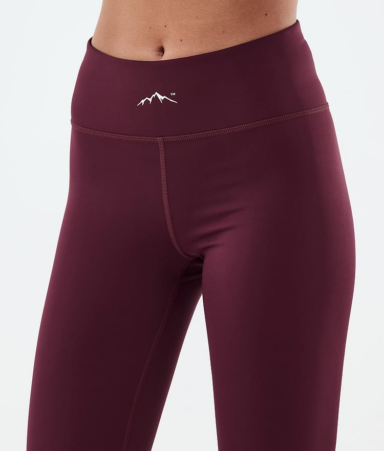 Dope Snuggle W Pantalon thermique Femme 2X-Up Burgundy, Image 5 sur 7