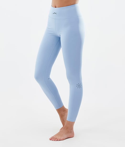 Dope Snuggle W Baselayer tights Dame Light Blue