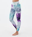 Dope Snuggle W Baselayer tights Dame 2X-Up Spray Green Grape